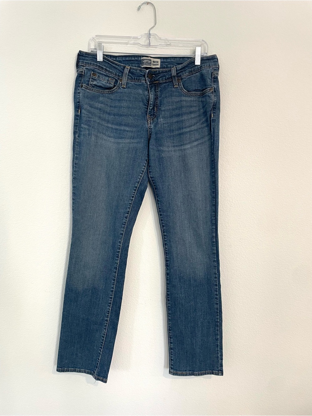 Levi Women's 12 Modern Straight Leg Jeans - Medium Blue
